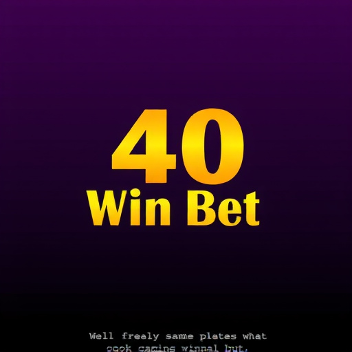 40 win bet Logo